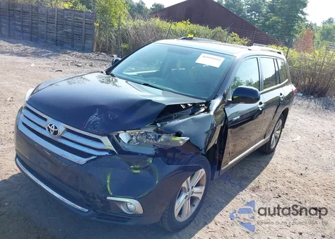 2013 Toyota Highlander Limited V6 from USA, damaged, VIN 5TDDK3EH5DS268332